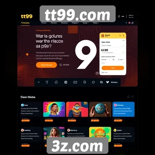 Interface de tt99.com é intuitiva e amigável
